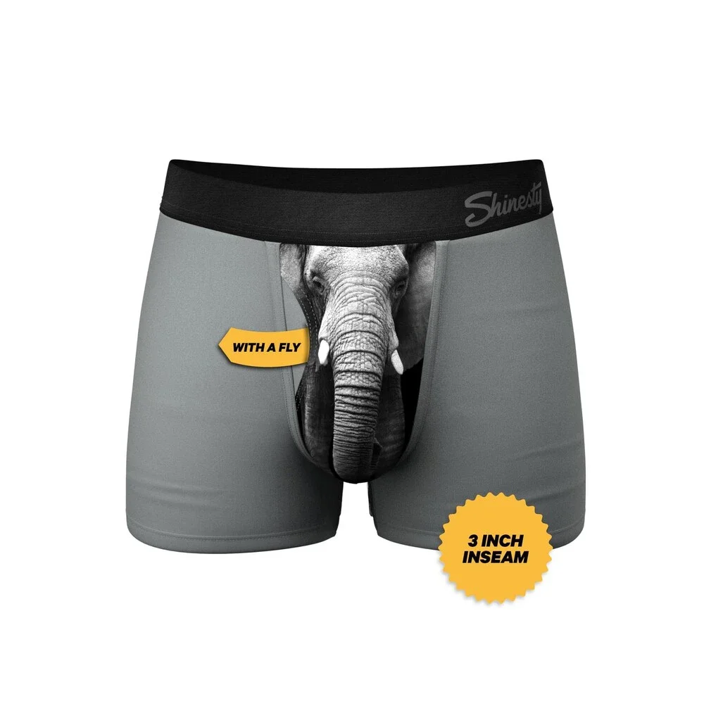 Shinesty Men's Hammock Support Underwear Trunks US Elephant XL